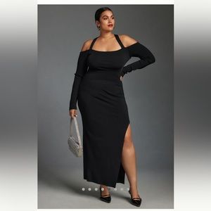 NWT Anthro Little Black Dress